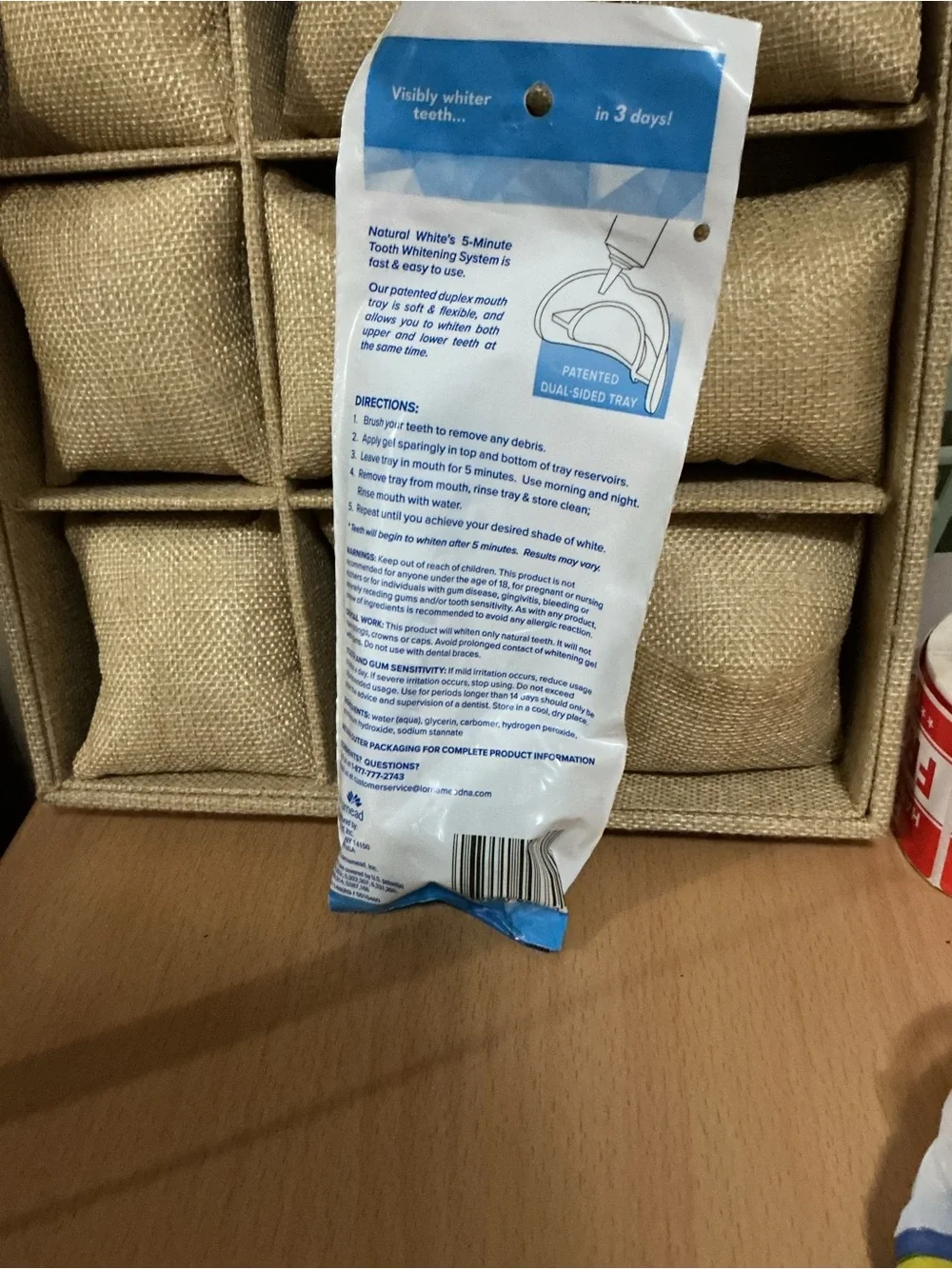 5 Minute Tooth Whitening System - White & Blue Packaging